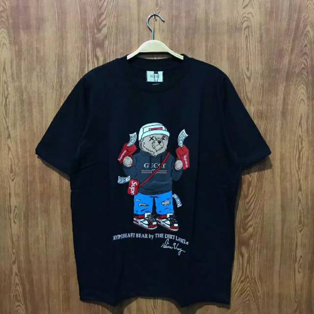 T-SHIRT GUCCI BEAR T-SHIRT UNISEX PREMIUM QUALITY MIRROR 1:1