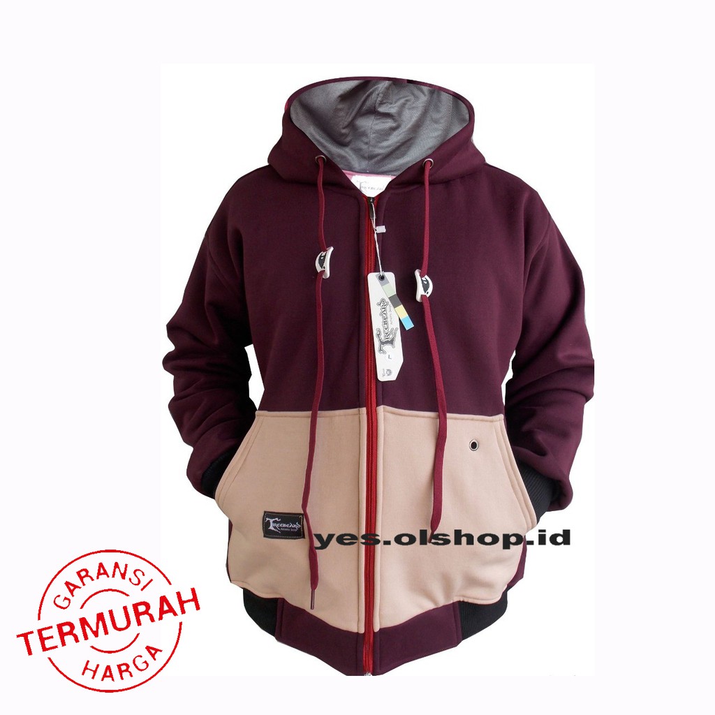 TERMURAH!!  JAKET ZIPPER HOODIE ORIGINAL TREEBEARD