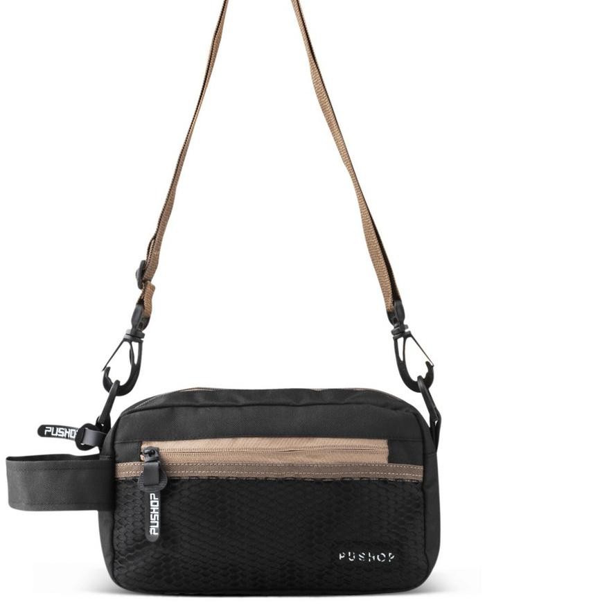 ♚ Tas Selempang Mini Handbag Jaring Pushop Heja Casual Pulshop ☈