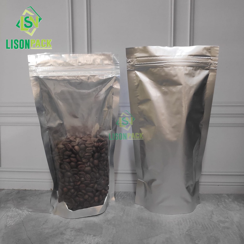 Kemasan Standing Pouch Transmetz Kombinasi | Kemasan Kopi Standing Pouch
