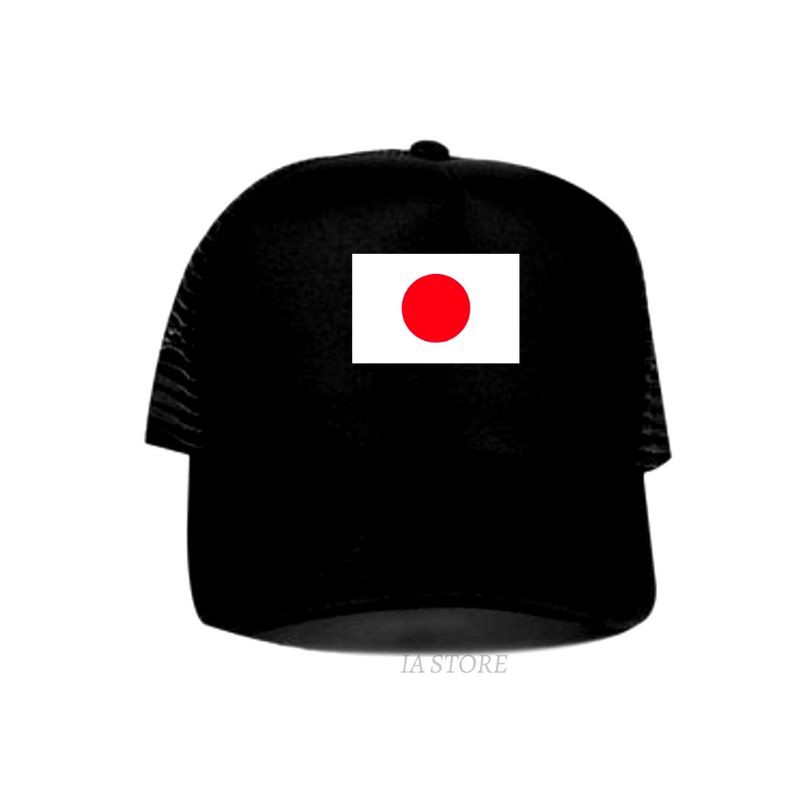 Topi Trucker Custom Bendera Japan