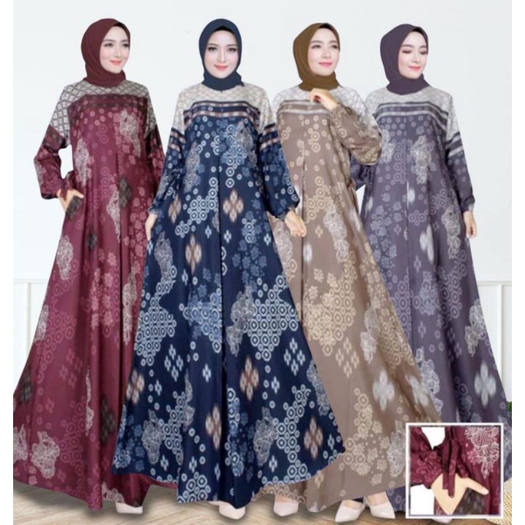 NARUKA DRESS//GAMIS MAXMARA LUX//DRESS HARIAN//TANAHABANG COLLECTION