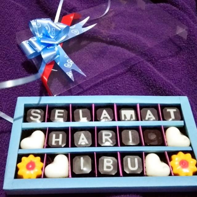 

Coklat ucapan selamat hari ibu / Happy mom day 2ribuan