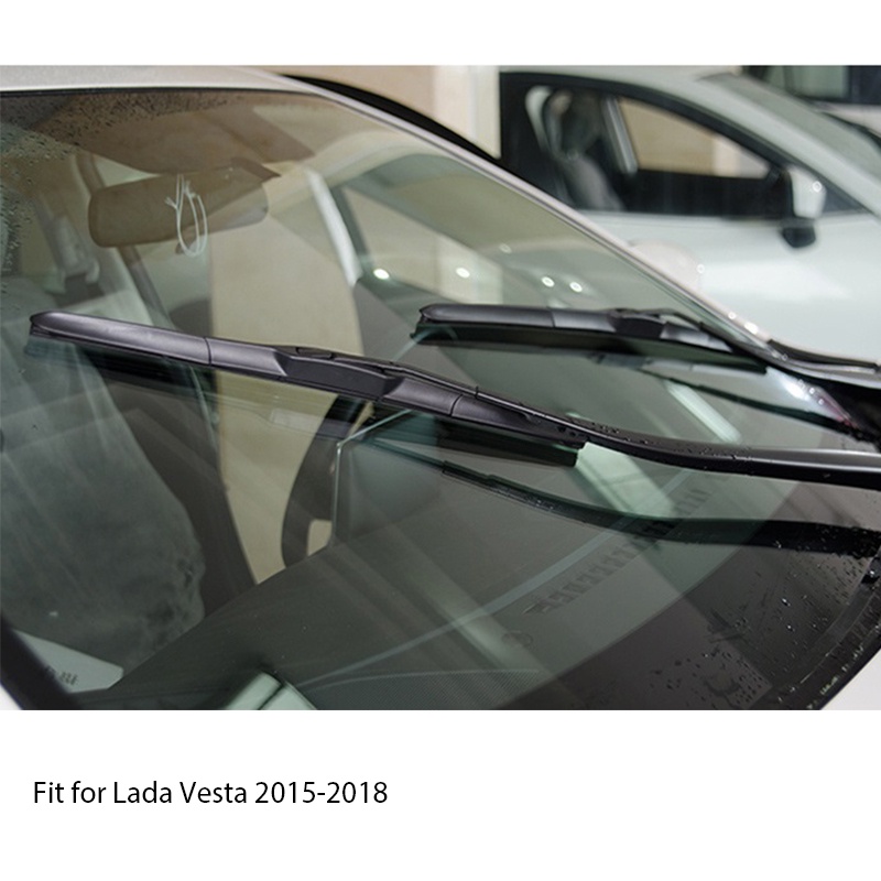 1 Set Karet Wiper Kaca Depan Mobil Untuk Lada Vesta 2018 2017 2016 2015