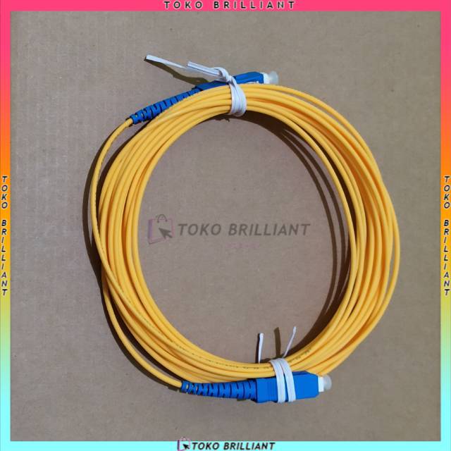 1M,2M,3M,5M Patchord SC to SC kabel cable fo ftth  SC - SC -1PCS