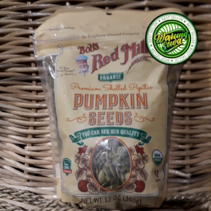 

Bob's red mill pumpkin seeds 340 gram