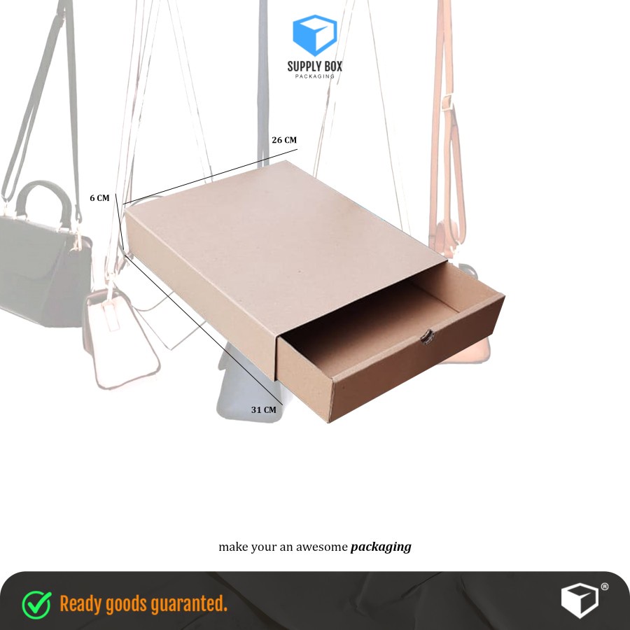 

KARDUS BOX PACKAGING 31x26x6 cm | Kardus | Cardboar