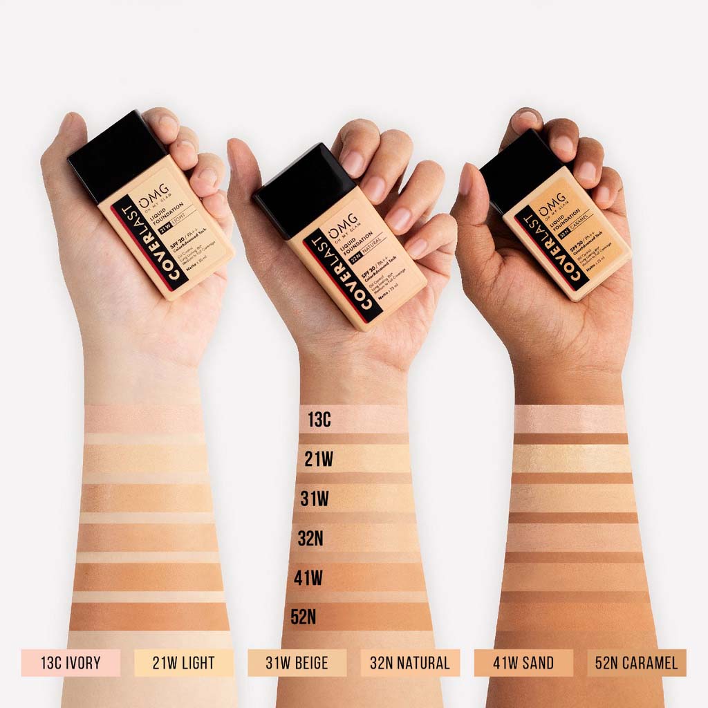 OMG Coverlast Liquid Foundation | Coverlast Two Way Cake