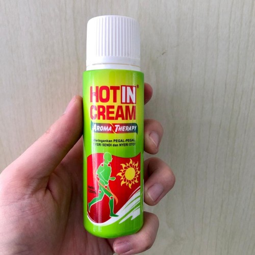 Bisa COD Hot In Cream Aromatherapy Kemasan Botol 60 ml &amp; 120 ml - Hotin Cream Aromatherapy - Hotin Krim Urut