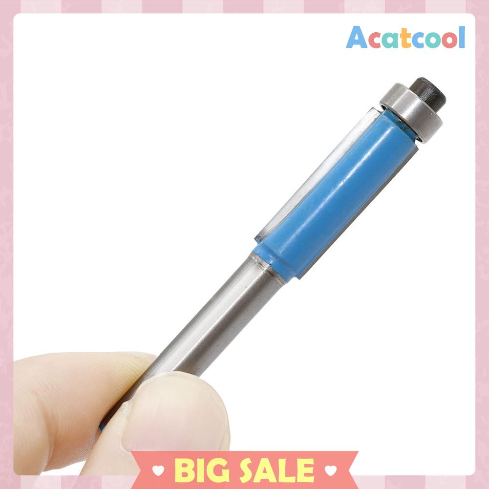 4pcs / set Mata Bor Router Bits 1 / 4 &quot;Untuk Potong / Ukir Kayu