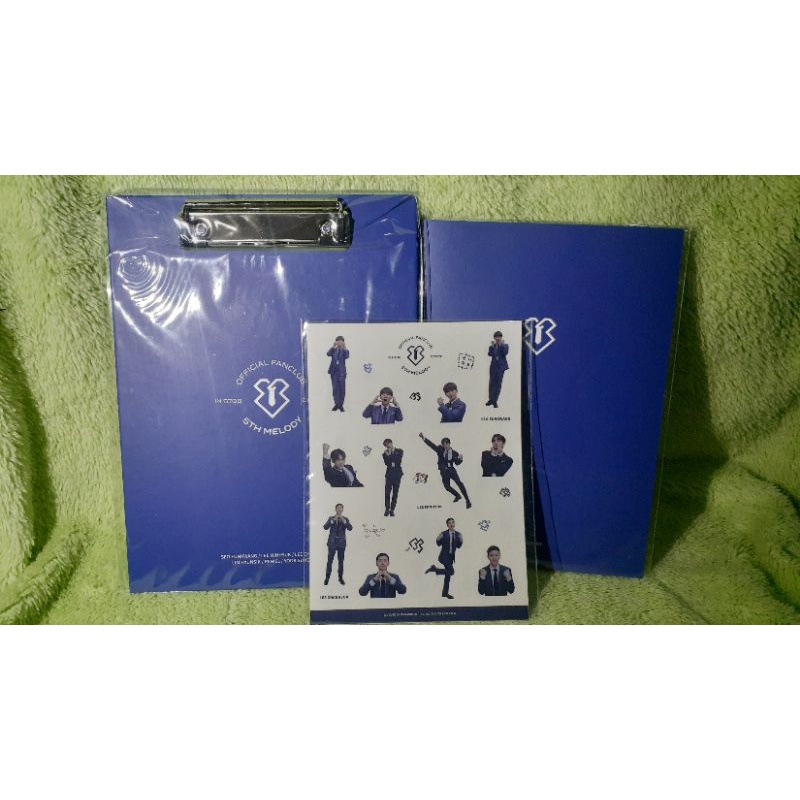 BTOB MELODY 5TH MEMBERSHIP SHARING SEALED ( CLIPBOARD + STICKER + PAPER HOLDER  )