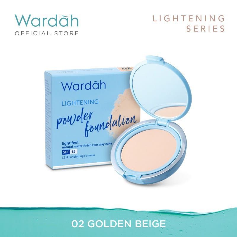 WARDAH kemasan REFILL Lightening Powder Foundation