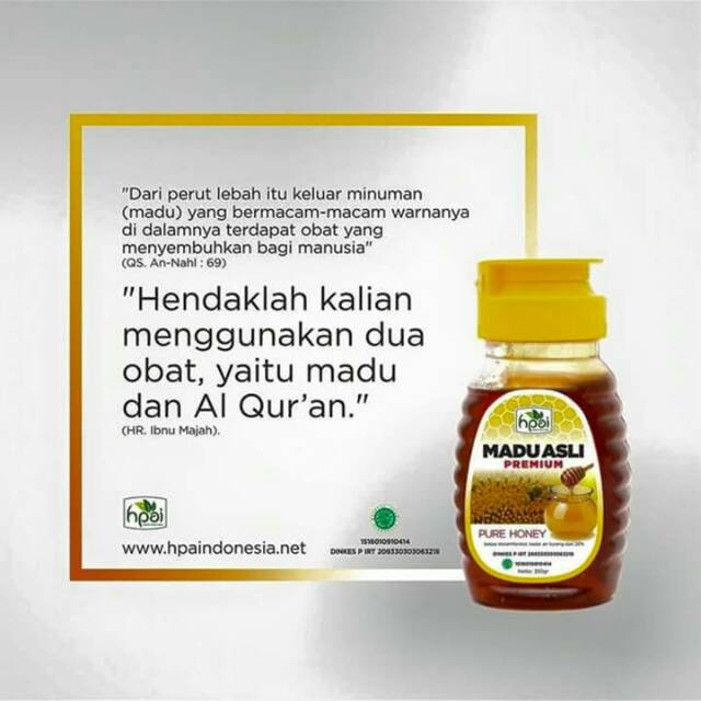 

Madu asli premium