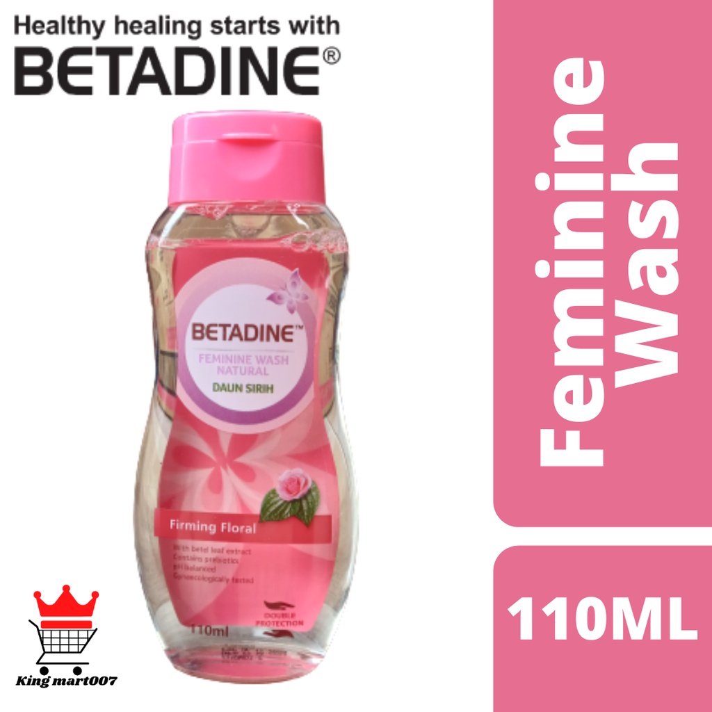 Betadine Femine Wash sabun pembersih kewanitaan Daun Sirih 110ml