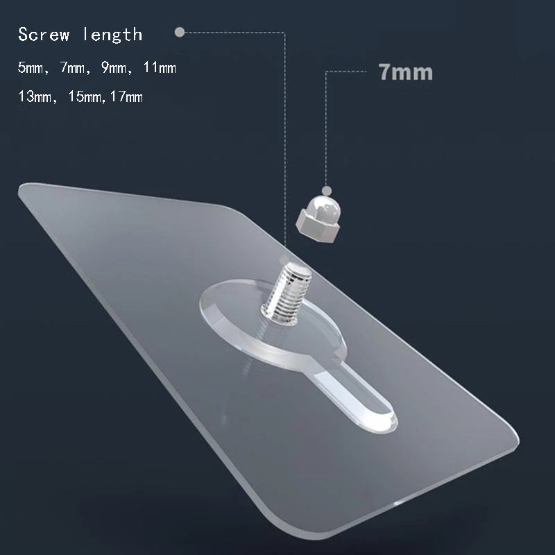 Kait Penyimpanan Multifungsi Dengan Sekrup Untuk Rumah Tangga