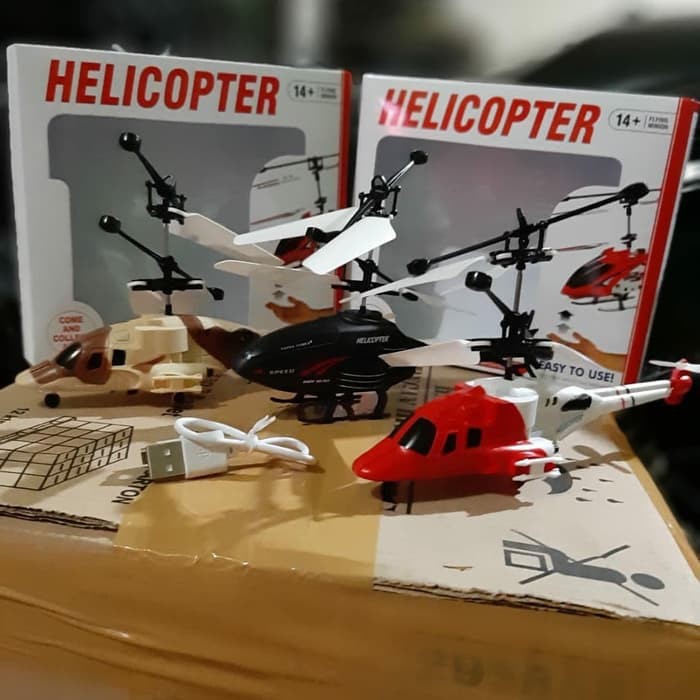  Helicopter  Heli Army Sensor Tangan Drone Mini Sensor 