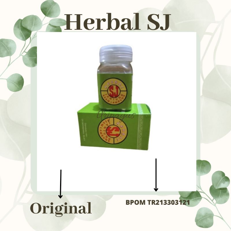 Herbal SJ (Santosa Jati) Asam Lambung,Gerd dan Anxiety Isi 30 Kapsul