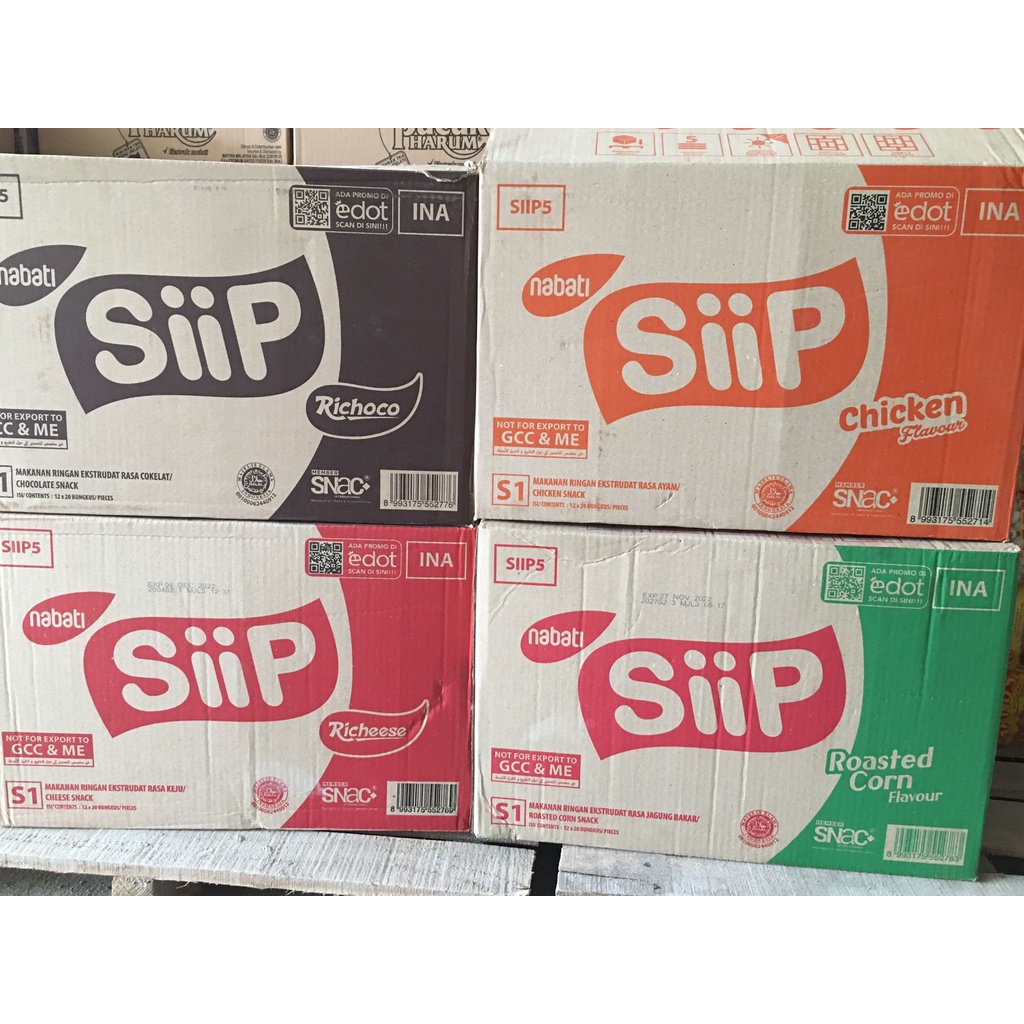 

wafer siip dus berbagai varian rasa
