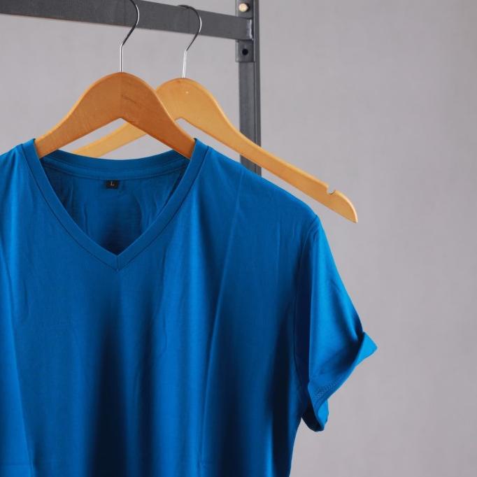 Kaos Polos Katun Bambu V Neck Xxl (Cotton Bamboo Tshirt)