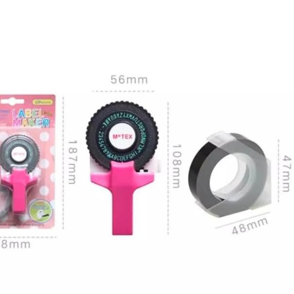 

♥10.10♥ MOTEX dymo embossing label maker .,.,.,!!