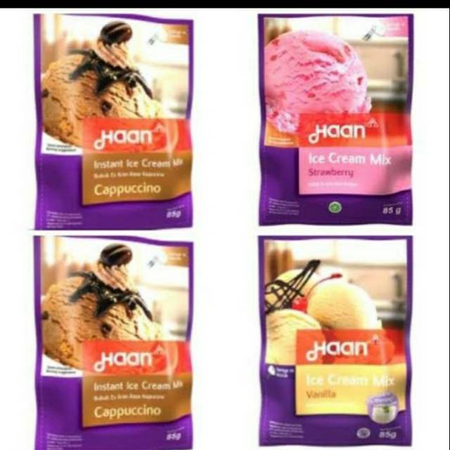 

HAAN ICE CREAM MIX 85GRAM