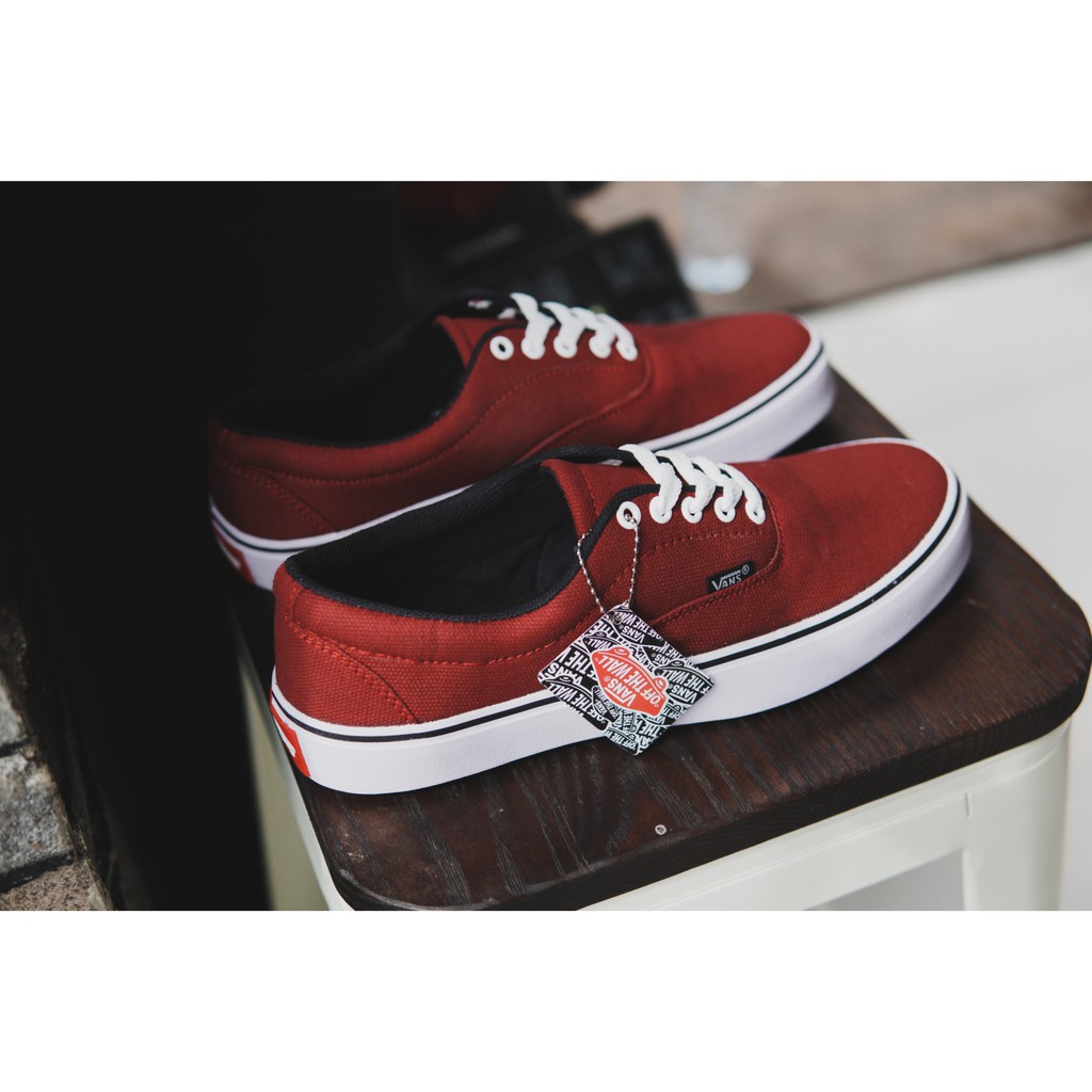 ( COD ) Sepatu Pria Vans Authentic ERA Sneakers Bertali Kets Kasual Sekolah Kuliah Sehari-hari Cowo