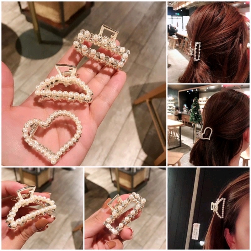 (GS) JEPIT RAMBUT MUTIARA JEDAI WANITA ELEGAN KOREAN STYLE