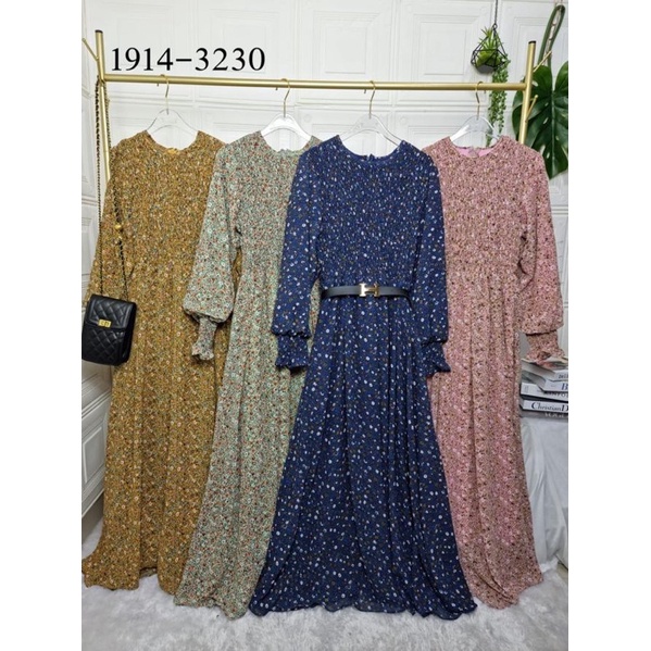 GAMIS SMOKE DADA + BELT BY COCOYU