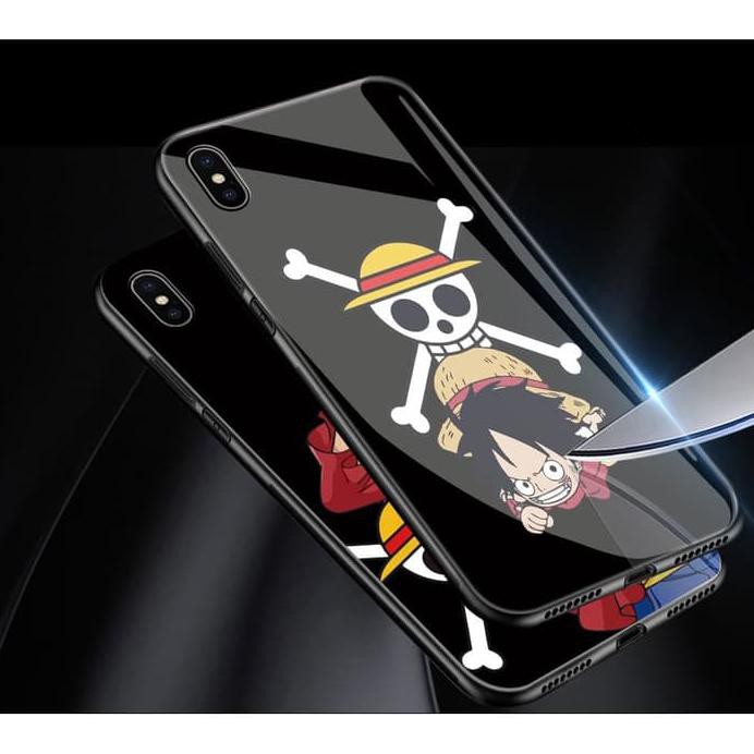 FINLAY CASE REALME C3 ONE PIECE LUFFY GAMBAR FUZE HARD GLOOSY LUFFY CHIBI RT922