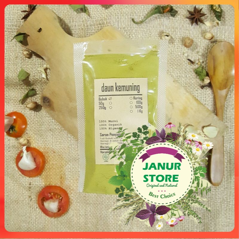 

DAUN KEMUNING BUBUK 250 GRAM - Murraya Paniculata - MURNI - JSR - REMPAH