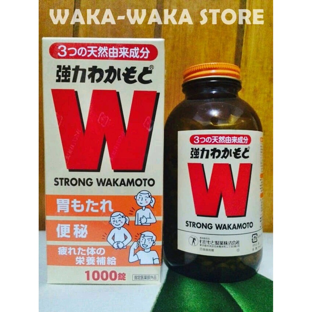 DISKON Strong wakamoto garansi asli.. obat maag ampuh.