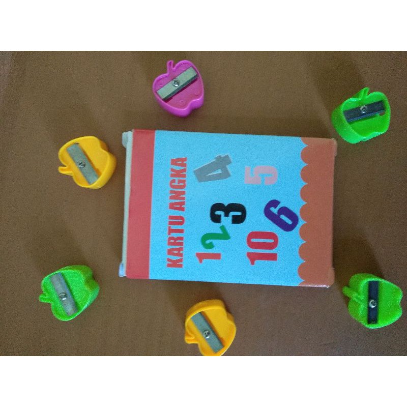 flash card angka mainan edukasi anak flash card edukasi