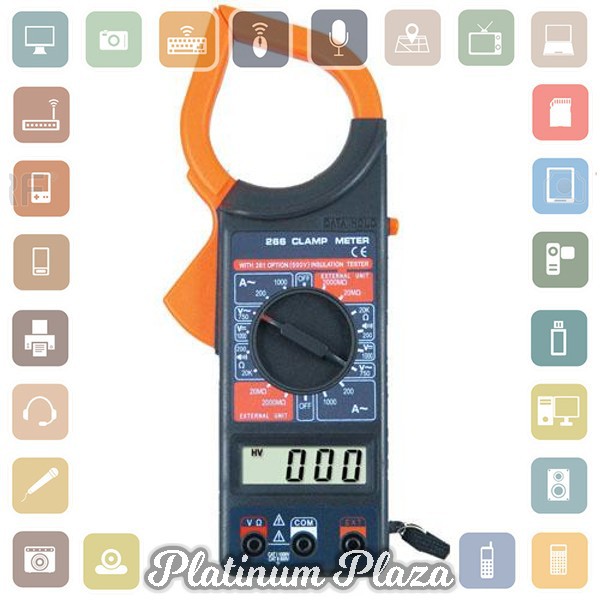 Digital Clamp Multimeter - M266 - Black`6FRLLW-