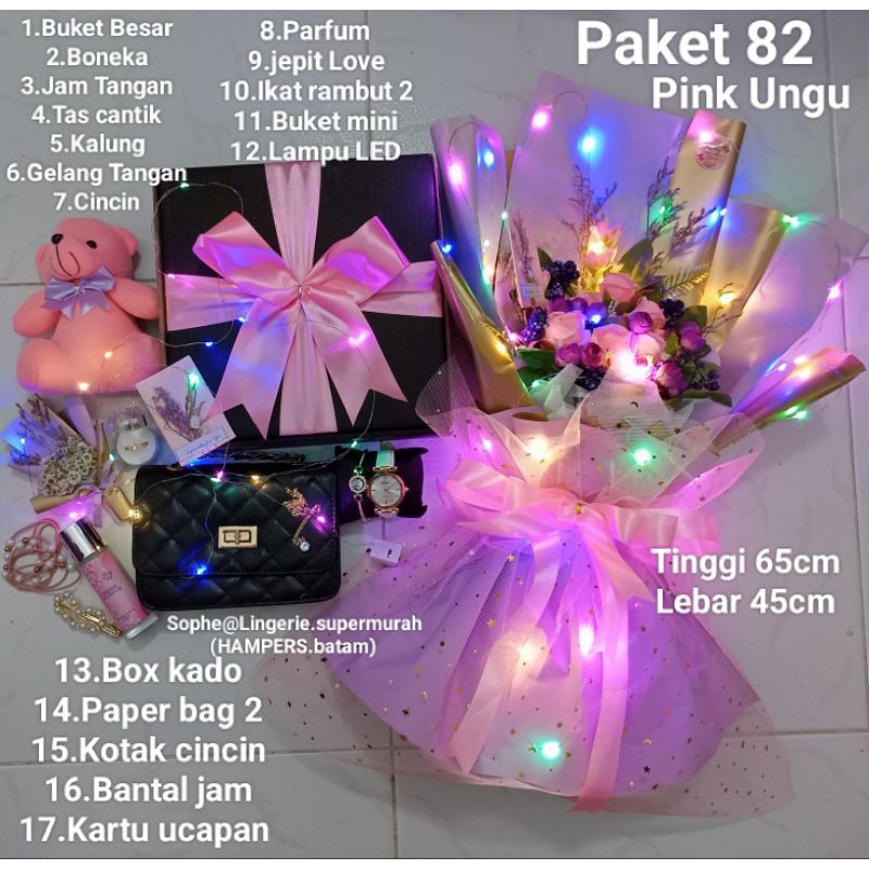 

HAMPERS VALENTINE / KADO ULTAH / HAMPERS / GIFT BOX / KADO ANNIVERSARY / HADIAH CEWE / KADO KEKINIAN / KADO CEWE / TAS CEWE