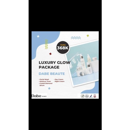Dabe beaute Luxury glow package