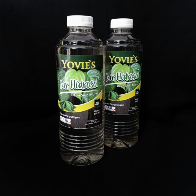 Air Hidrosol Daun Sirih 500ml Proses Penyulingan - Destilasi