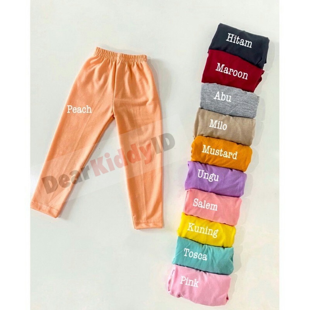 DK LEGGING Motif / Legging Polos Anak Perempuan / Celana Anak Perempuan - Murah GRUP 1