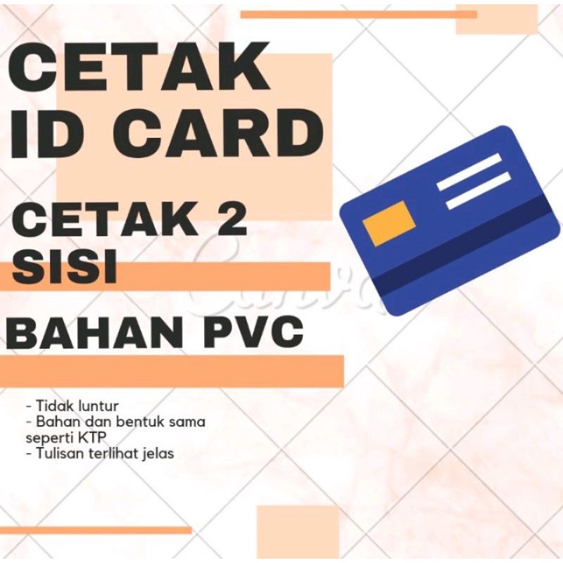 

KARTU ID CARD PVC MURAH
