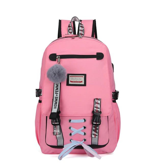 Tas ANAK Perempuan Fashion Wanita Ransel BACKPACK KPOP BTS BT21 KPOP