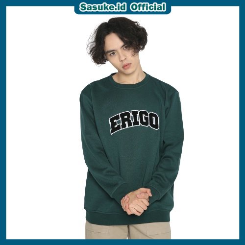 Sasuke!! Sweater BORDIR Pria Kasual / Sweater ERIGO Unisex / Hoodie Pria Crewneck Bordir M-XXL