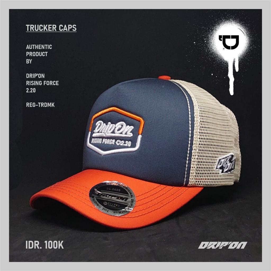 Drip On Topi Jaring Trucker Pria Distro Original DO019