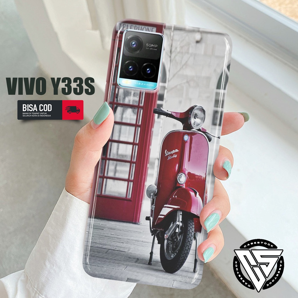 Case Vivo Y21S  Vespa - [CSA84] - Case Stock Custom Case - Fashion Case - Case Pria - Case Wanita - 