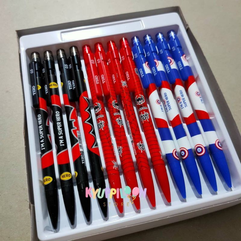 Pensil Mekanik Tizo Spiderman / Pensil Mekanik / Pensil Murah / Pensil Lucu