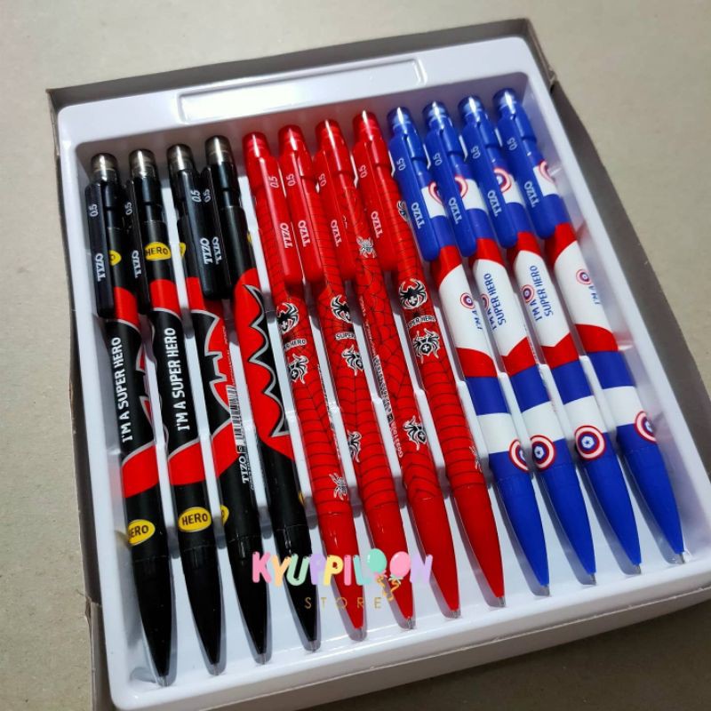 

Pensil Mekanik Tizo Spiderman / Pensil Mekanik / Pensil Murah / Pensil Lucu