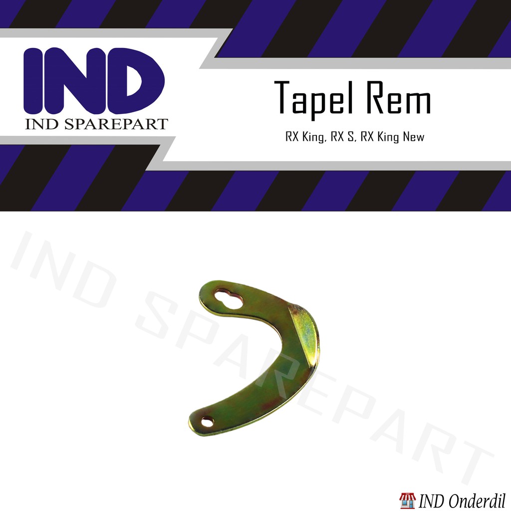 Tapel-Tapal Kuda-Pedal Rem-Standar Tengah RX King/RXS/RXKing New