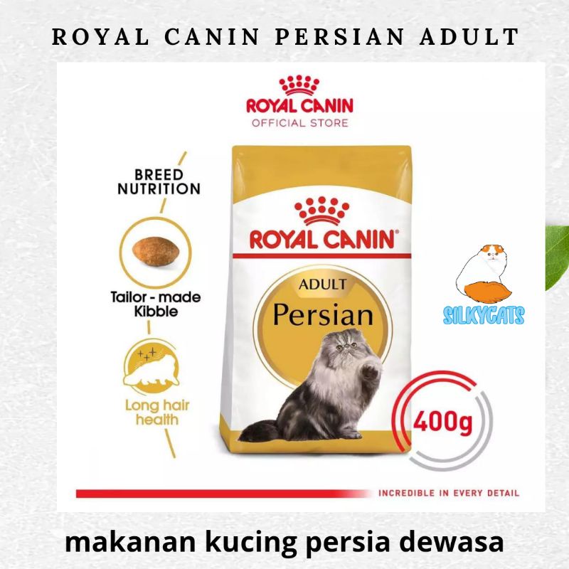 Royal canin persian adult / rc 30 400gram. makanan kucing persia dewasa