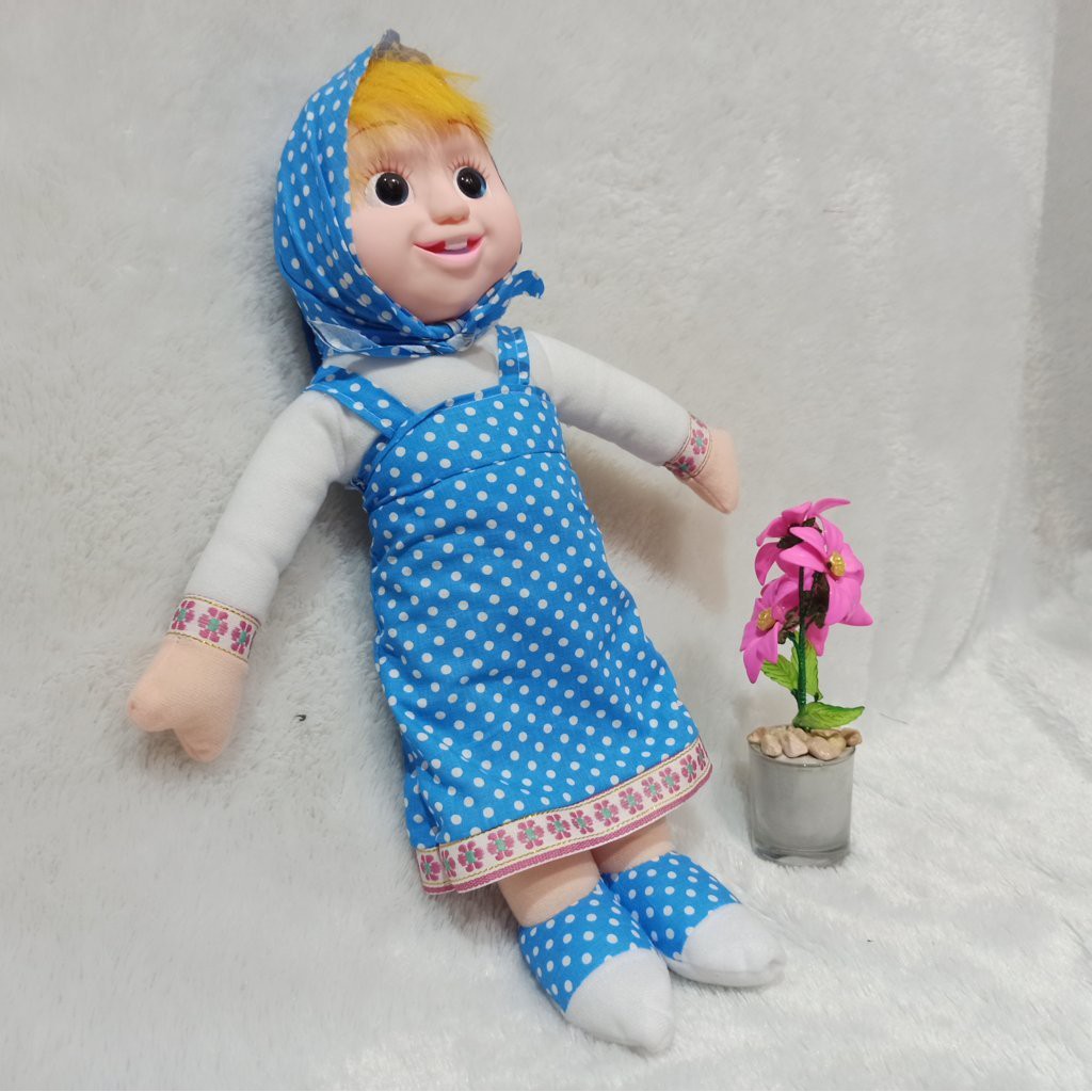 Boneka Marsha polkadot murah