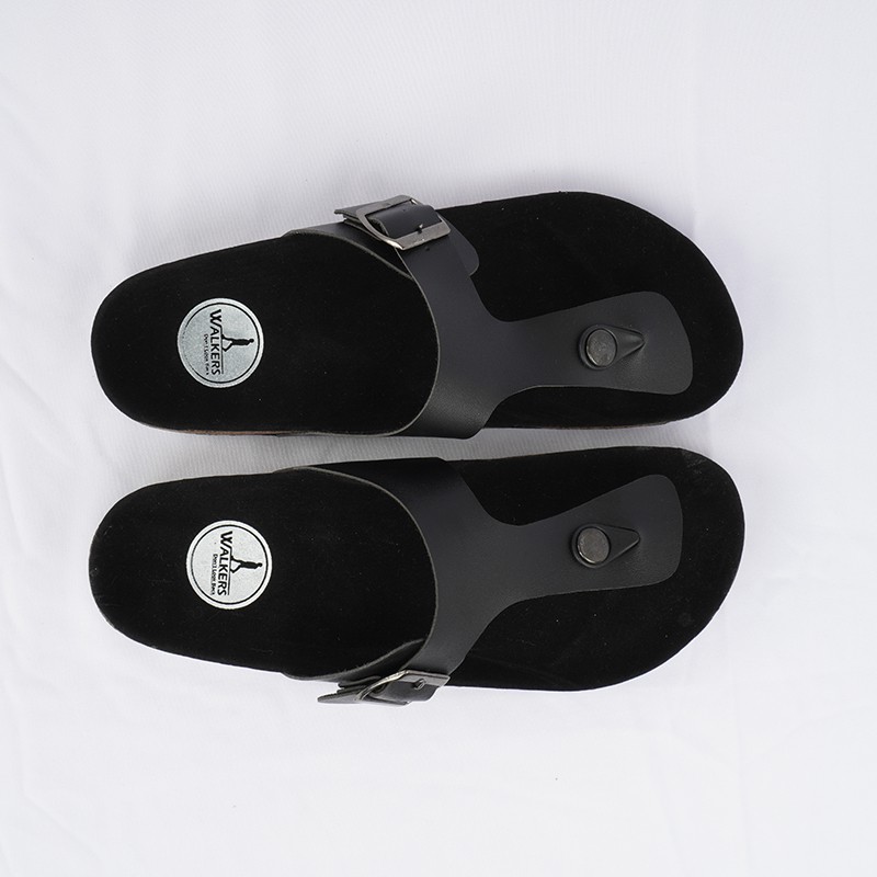 Sandal Pria Casual Kulit Terbaru Sendal Cowok Sandal Jepit Sandal Gesper Brody Bravo [ WALKERS ]