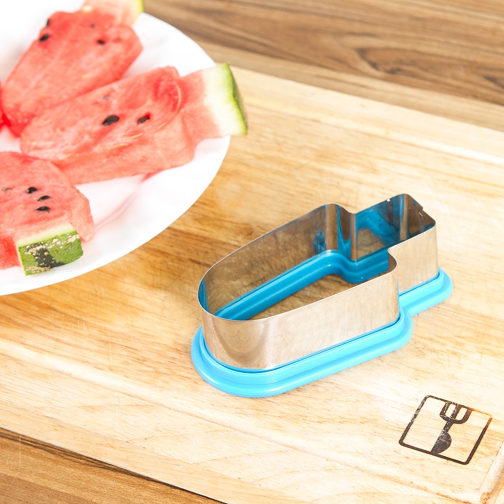 【COD Tangding】1 Pc Alat Pengiris Es Krim Melon Semangka Bahan Stainless Steel Untuk Dapur