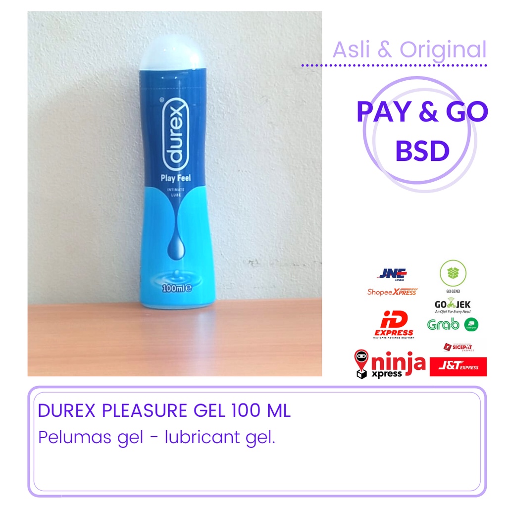 DUREX FEEL PLEASURE GEL 100ML-DUREX PLEASURE GEL 100 ML-DUREX LUBRICANT GEL-DUREX GEL LUBRIKASI